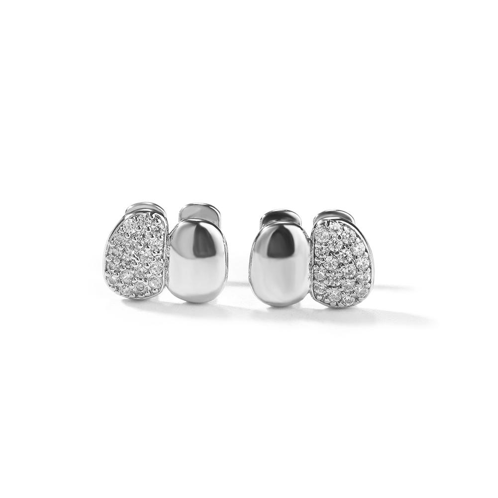 UWIN Hiphop Single Teeth Grillz Iced Out 5A CZ Bling Bling Grillz with 18K Gold Plated Jewelry