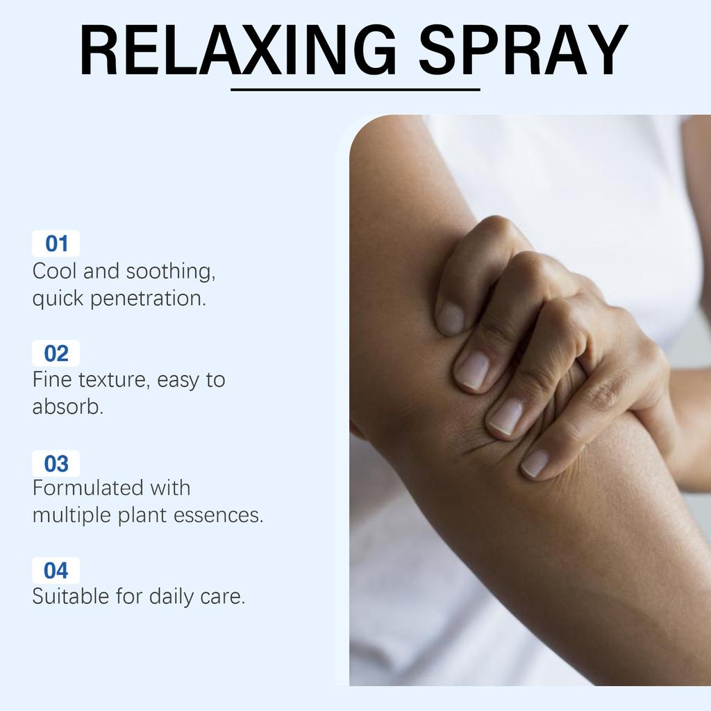 Muscle Relaxation Spray Soothing Joint Spray Relaxation Spray Reduce Muscle Tension Joint Care Spray,50ml