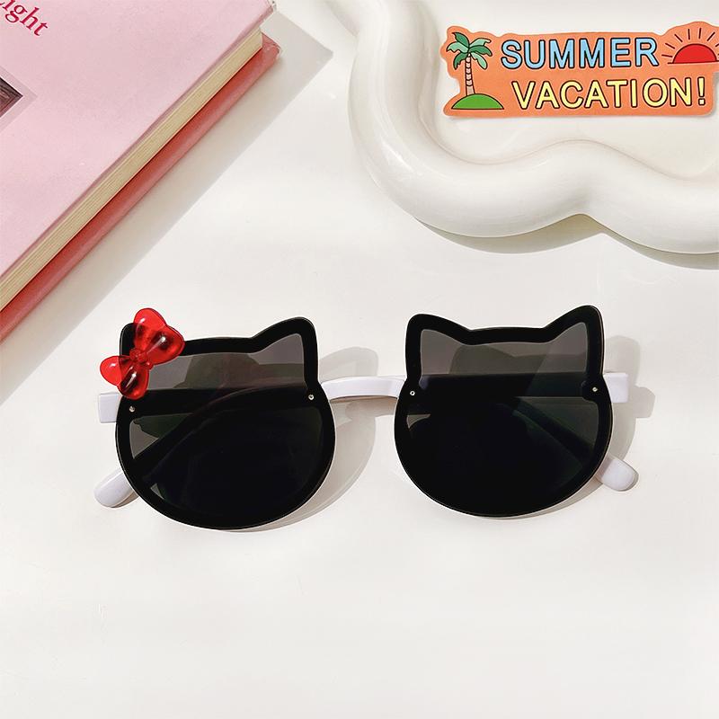 Children Cute Animal Cartoon Vintage Rimless Polarized Sunglasses Boy Girl Outdoor Sun Protection Glasses Kids UV400 Sunglasses