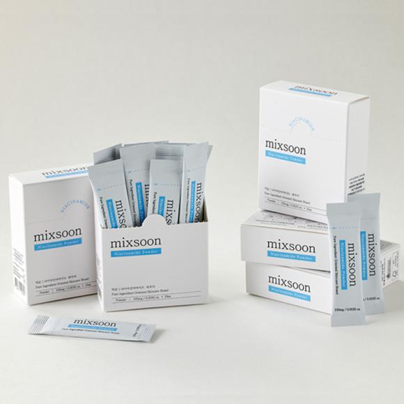 mixsoon Niacynamid, Kolagen, Witamina C, Proszek Aminokwasów (4 Opcje)