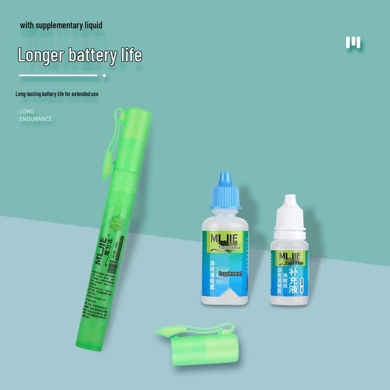 

Thermal Paper Eraser Spray Pen: Instant Privacy Cover, Removes Information Traces in 3 Seconds.