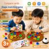 Shape Matching Toy for Kids 3-6: Color Recognition & Focus Training