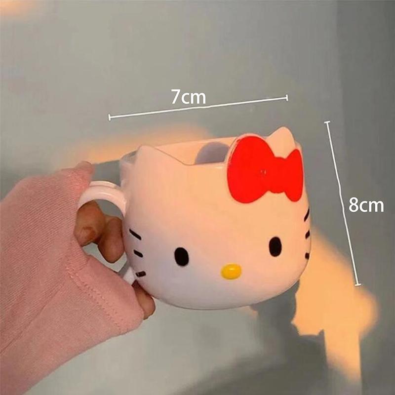 Kawaii Anime Water Cup Cute Breakfast Milk Cup  Versatile Cup Gifts For Girl