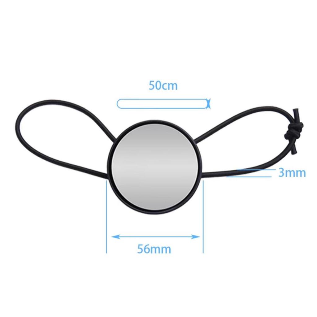 Diving Rearview Mirror Diver Observe Mirror Convex Underwater Equipment for Drifting Outdoor Sports Snorkeling Cave Dive