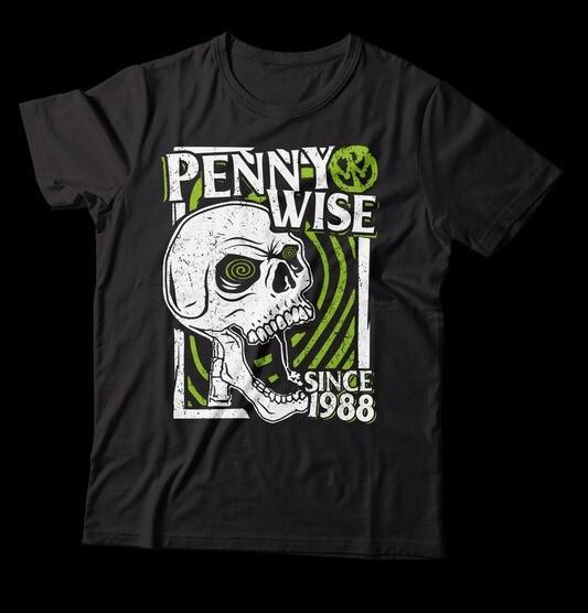 Pennywise Band Baumwolle Vollgröße T-Shirt Geschenk für Fan BL832 Unisex T-Shirt