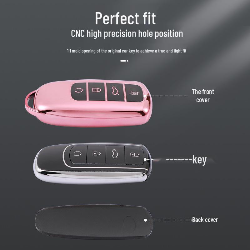 Chery Key Case for 21 Model: Tiggo 8 Plus, Kunpeng Edition, Tiggo 7 Plus, Arrizo 5 Plus.