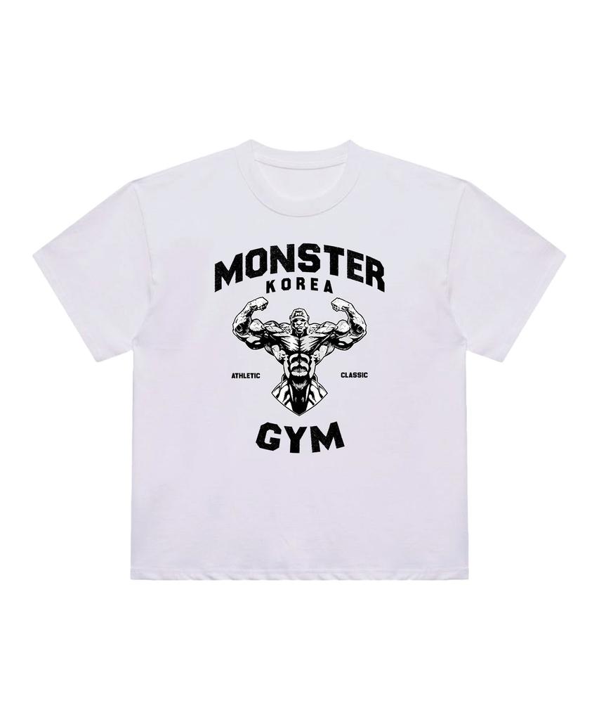 KOREAMONSTER Km12 Monster Athletic Short Sleeve T-Shirt Black