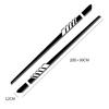 Car Stickers Auto Side Stripe DIY Decals for Mercedes Benz W205 W204 W203 C Class C180 C200 C300 C63 Coupe C43 Car Accessories