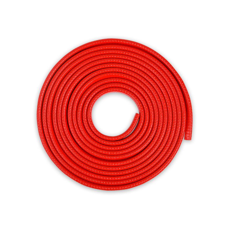 Striscia adesiva anti-collisione per portiera auto da 5M Striscia decorativa in gomma universale invisibile antigraffio per bordi portiera auto