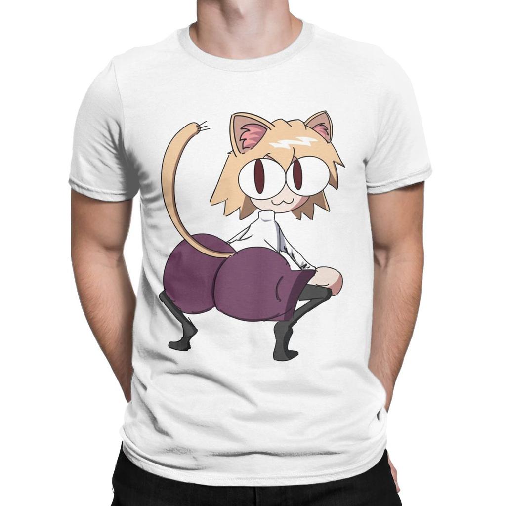 T Shirts for Men 100% Cotton Leisure T-Shirt O Neck Anime Tee Shirt Short Sleeve Clothing Plus Size