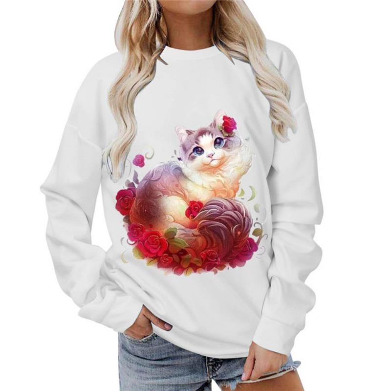 Женская футболка с принтом в виде граффити и чернил — фото 11