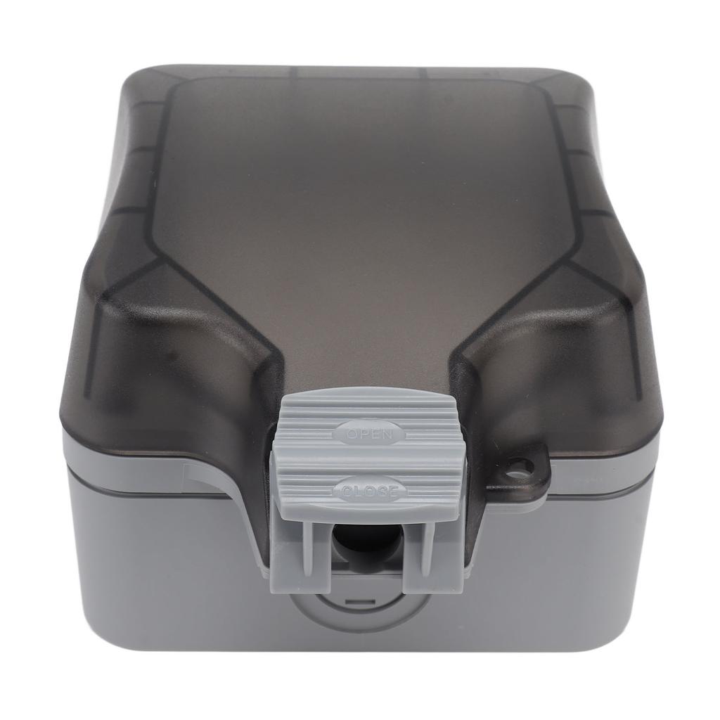 IP66 Venkovní Vodotěsná Spínací Zásuvková Krabice Povrchová Montáž Odolná proti Stříkající Vodě Prachotěsná Nabíjecí Zásuvka