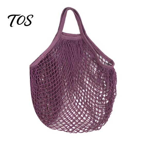 Reusable Grocery Bags for Kitchen Cotton Mesh Bag, Eco Friendly Foldable String Organic Produce Totes Lightweight Fruits Vegetables And Daily Shopping