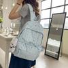 Schoolbag Japanese ins new high-value fresh and sweet cute printed backpack girl simple large-capacity backpack