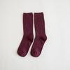 Calzini Larghi di Cotone da Donna Autunno Inverno Maglia Tinta Unita Calzettoni Lunghi