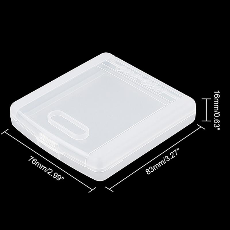 1Pc Single Game Card Cartridge Storage Display Box Clear Replacement Game Gear Cart Protective Case For Game Gear Console