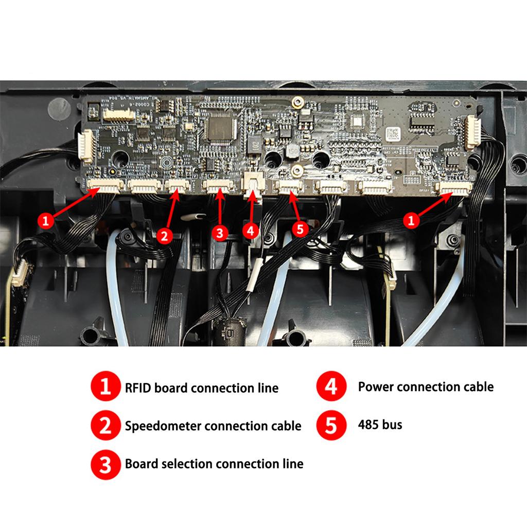 5 in 1 3D Printer Speed Measurement Sensory Board Power Supply Cable Replacement For X1/P1 3D Printer Accessories