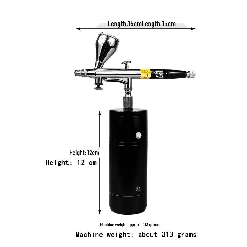 Hot Sale Rechargeable Mini Airbrush Air Pump Set for Model Painting