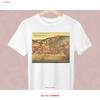 Rethymnon T-Shirt Griechische Stadt Für Ein Stylisches Vintage Weiches Oberteil Tägliches Tragen Atmungsaktiv Lässig Leicht Vielseitig Vintage
