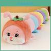 Multicolor Plush Caterpillar Bed For Children Boys Girls Toddler Nap Aid