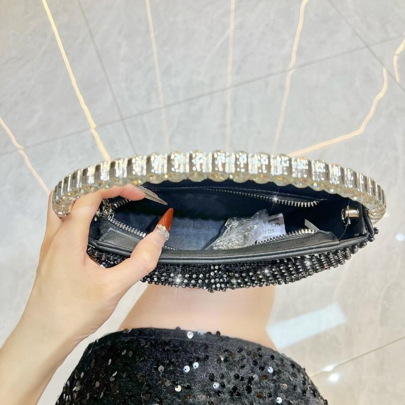 Bows Bag - Elegant Evening Party Bag - Fashionable Handbag - High-end and Luxurious Party Crossbody Women's Bag