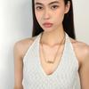 APM Monaco Necklace FUN CRAZY LOVE [Romantic Confession] Codex Chain Is Exquisite, Simple, Fashionable and Light Luxury, Alloy Necklace, Same YC6489OX