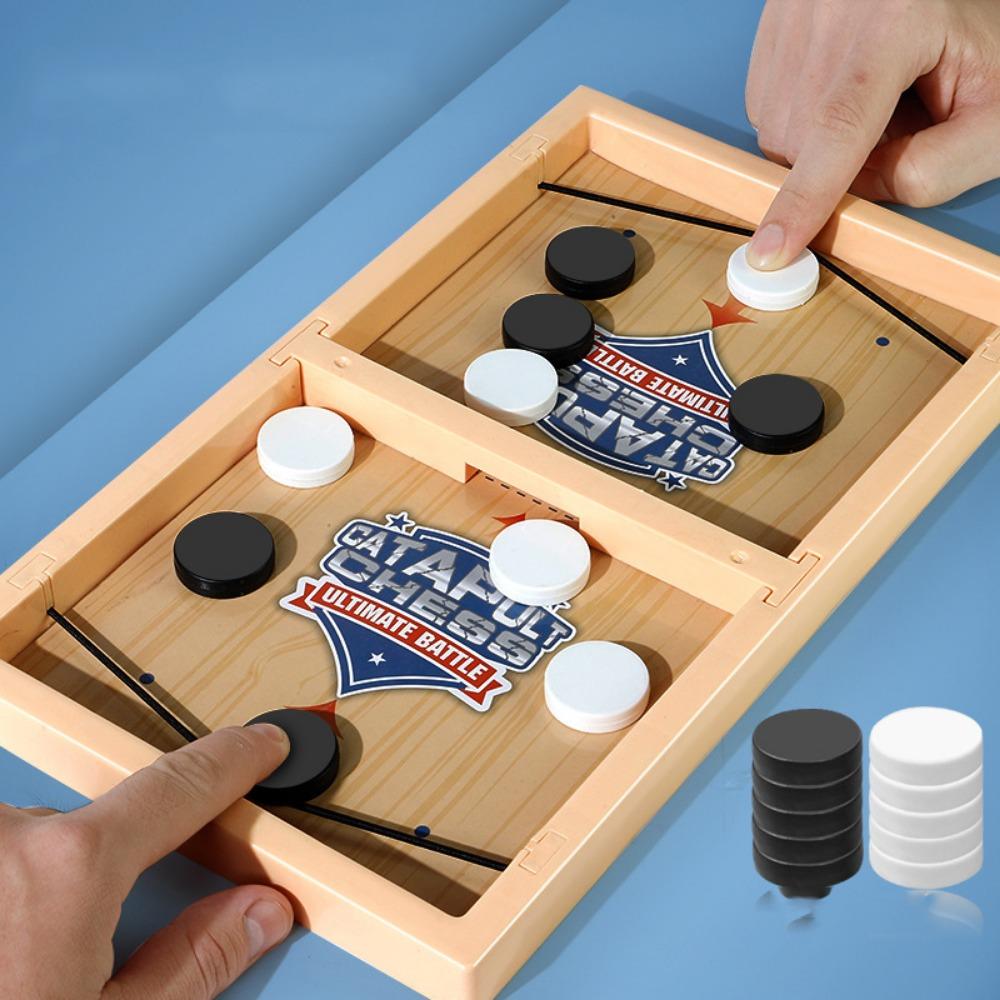 Table Chess Fast Sling Game Parent-child Interactive Paced Sling Board Game  Family Party