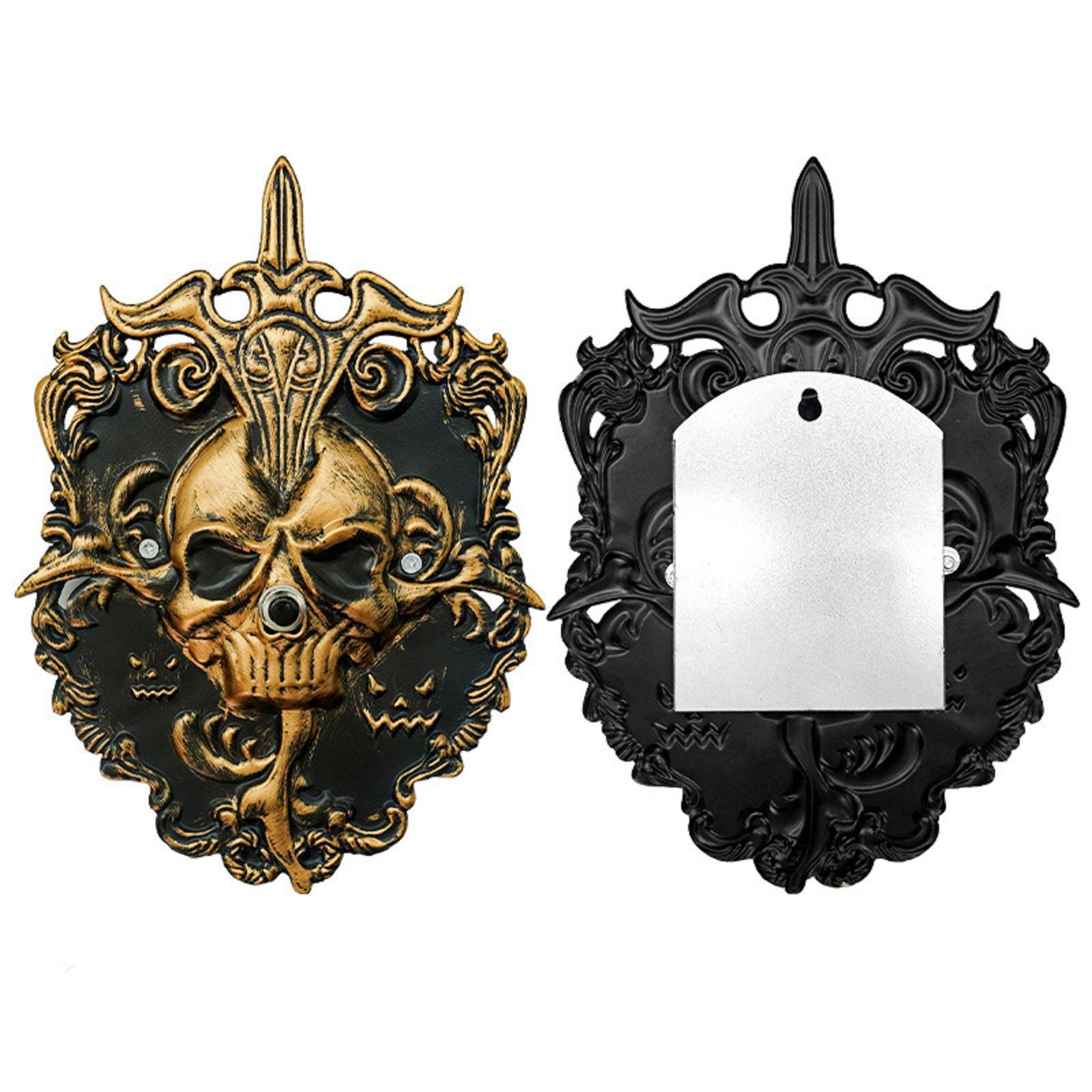 

Хэллоуин Дверной звонок, Праздничная вечеринка, Украшение дома, Ужасный дверной звонок с черепами, Атмосферное украшение One Size