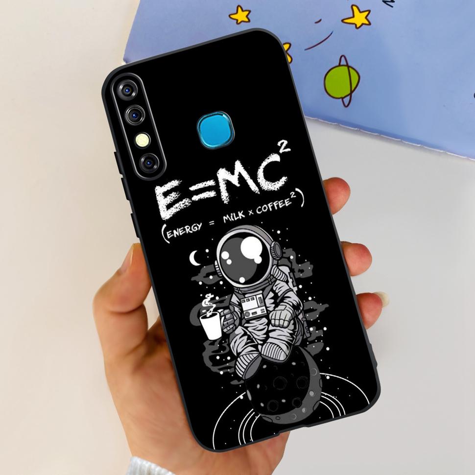 For Infinix Hot 8 2019 Case Cute Panda Butterfly Soft TPU Phone Case For Infinix Hot 8 Hot8 Back Cover X650C X650B Coque Bumper