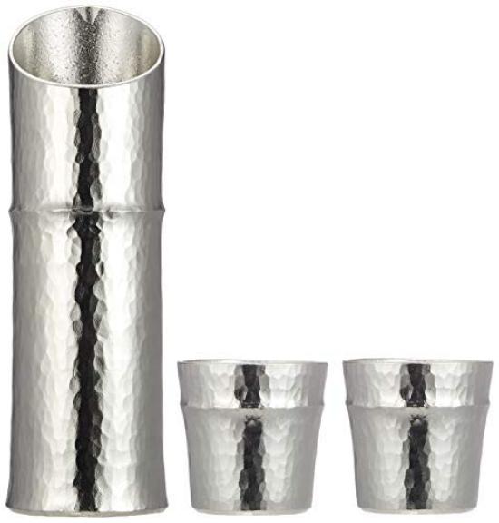 Washi Paper Sake Set [Nousaku Wrapping] Bamboo-Shaped