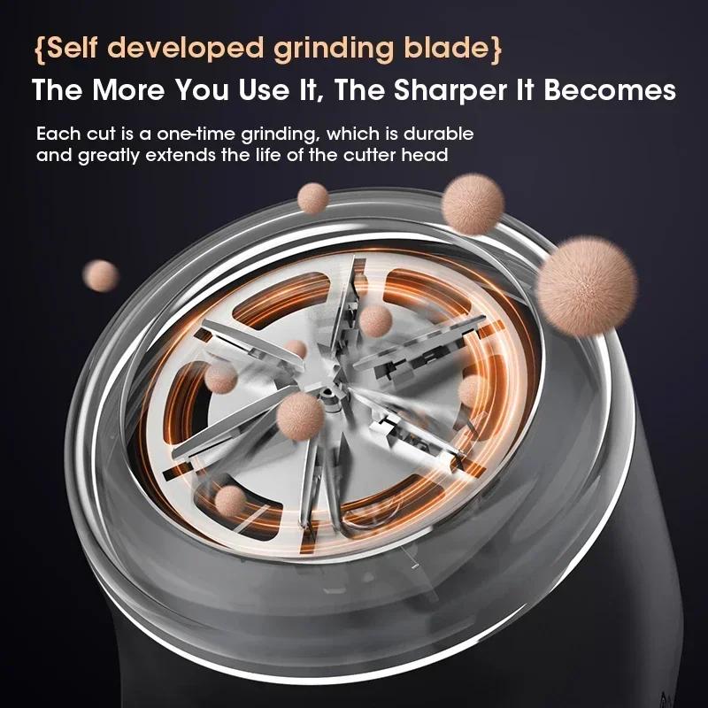 Rechargeable Lint Remover Fabric Shaver Electric USB Portable Clothes Sweater Pill Fuzz Hair Ball Trimmer Removal Device