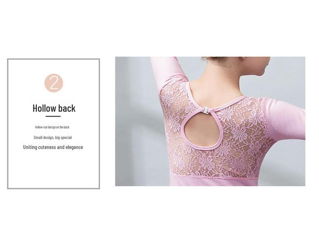 Dětská podzimní uniforma - dlouhý rukáv, baletní a taneční sukně