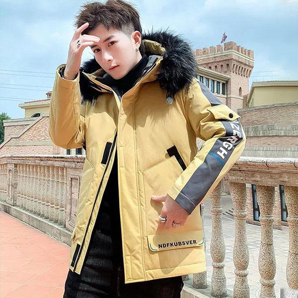 Winter Men Parka Plus Cotton Padded Men Parka Men 'S Jacket Men Parka  Korean Handsome Hooded Youth Padded Warm Men Parka comprar a buen precio —  entrega gratuita, reseñas reales con fotos —
