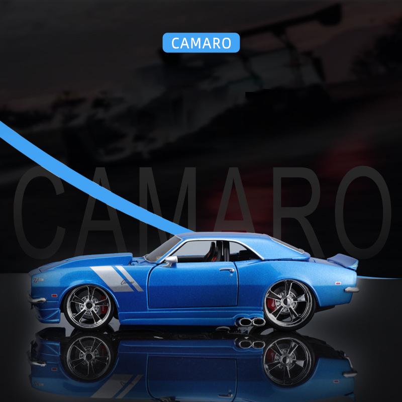 Maisto 1:24 Chevrolet Camaro Z28 1968 Alloy Car Model Diecasts & Toy Vehicles Collect Car Toy Boy Birthday gifts
