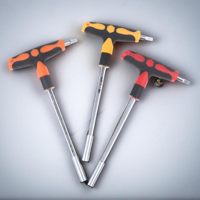 T-shaped Cross Multi Purpose T-shaped Cross Handle Adapter Socket Hexagonal Plum Head Screwdriver Set