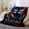Venom Carnage Clash Blanket Soft Throw Blanket For Home Bedroom Bed Sofa Travel Office Solid Christmas Blanket