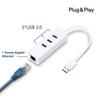 Tp-Link USB 3.0 Hub Tp-link Ue330/ 3xusb/ 1xrj45/ White