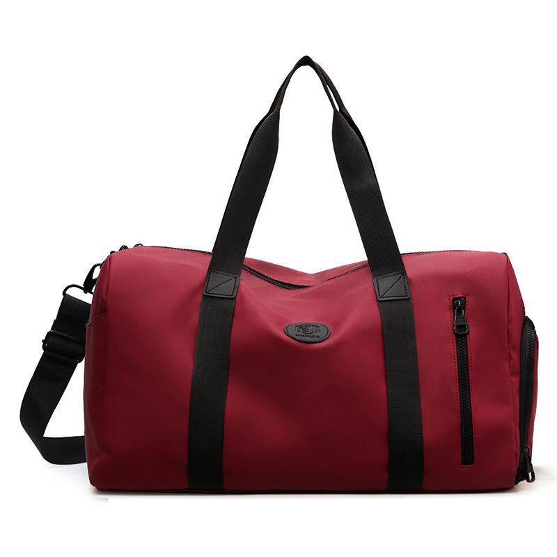 Travel bag Large capacity sports yoga bag Women's independent shoe compartment Fitness bag Business trip boarding bag