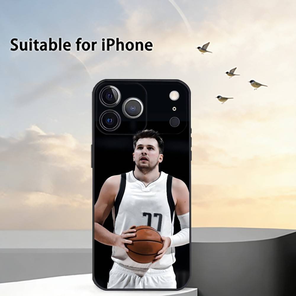 

Sports Basketball Luka Doncic Phone Case Silicone Soft For IPhone 17 16 15 14 13 12 11 X XR Plus Pro Max Plus iPhone16e