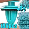 100pcs Rivet Kit Retainer Fastener Rivet Accessories Car Interior Seal Ring  Hole