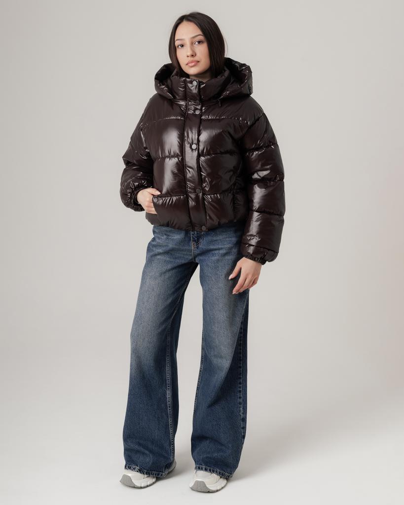 Куртка бомбер Julia 15600 42 шоколад