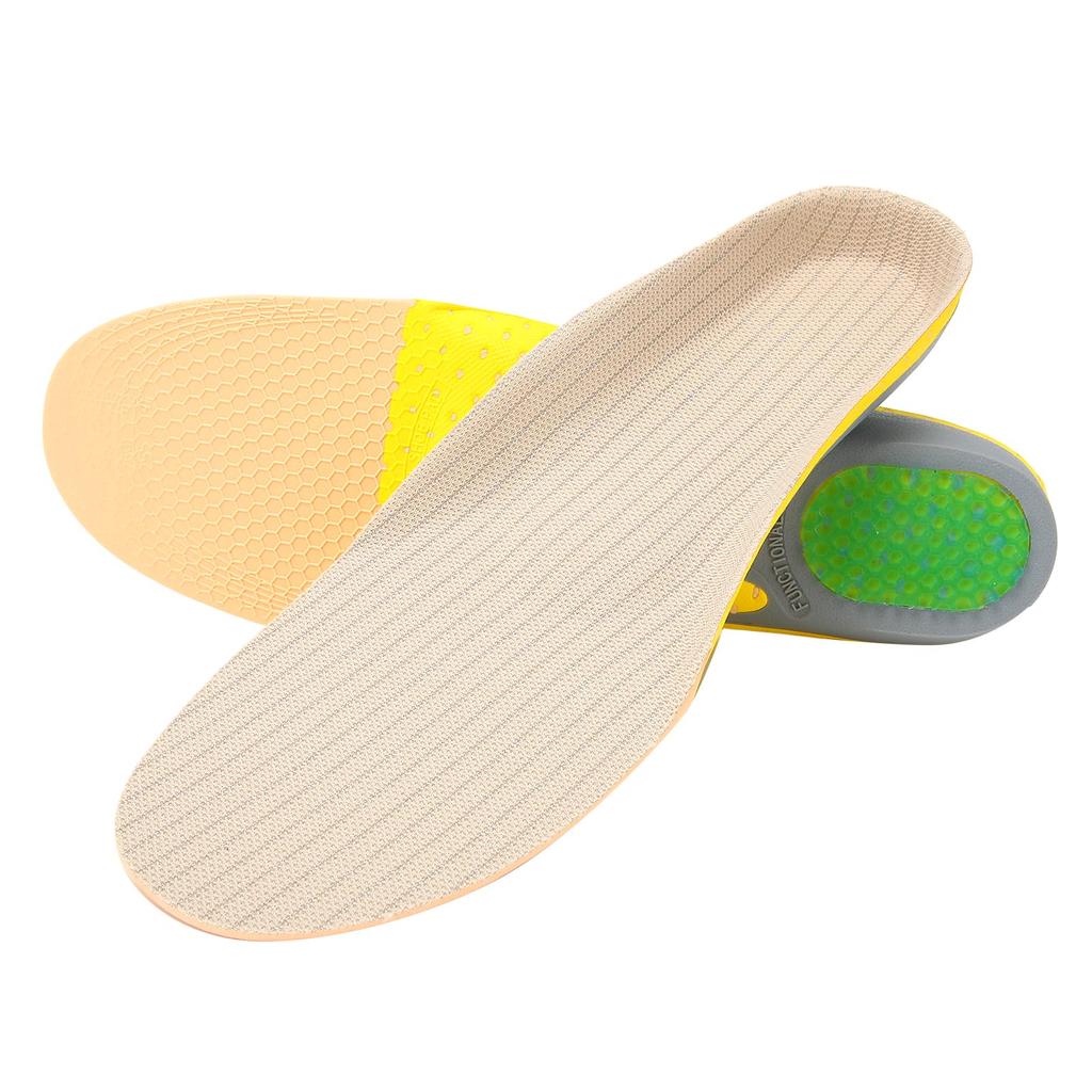 Schuhe Einlegesohlen Stoßdämpfung Schweißabsorbierend Fußgewölbeunterstützung Schuheinlagen für Basketball Laufen