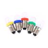 5PCS E10 LED Screw Base Indicator Bulb Cold White 12V DC Light Bulb  Low Power Consumption