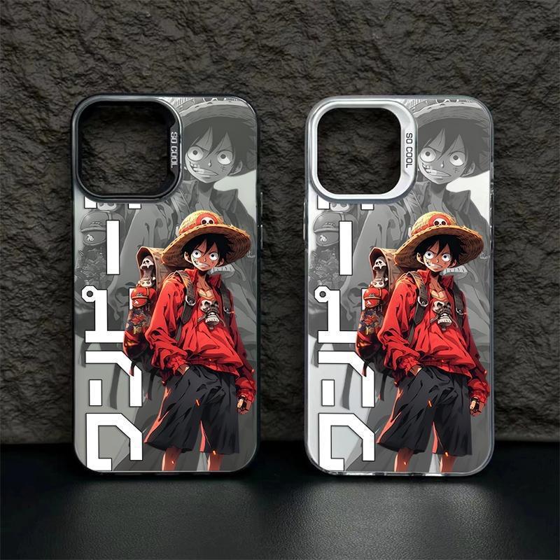 Hot Sale Anime Characters Colored Sier Phone Case For Iphone 15 Max 14 13 12 11 X IMD Transparent 16 Pro Shockproof Cover