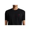 Polo Ralph Lauren Ss24 Solid Logo Embroidered Loose Fit Crew Neck Short Sleeve T-Shirt Men Tops Black MNPOTSH1N822151-001