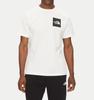 North Crew Neck Fine Tee NF0A8A6M Logo Print White [The Face] T-Shirt Men's Short-Sleeve (JP, Alphabet, XL, (XL size)) [Item]