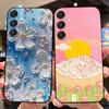 For Samsung A16 Case A16 4G 5G Color Printing Shockproof Silicone TPU Phone Cover For Galaxy A15 Cute Astronaut Bumper Capa