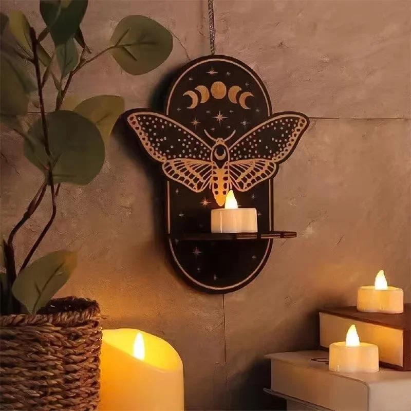 DIY Cat Shaped Candle Mold Halloween Wall Mounted Epoxy Resin Silicone Candle Mold Holiday Party Decoration Production Kit