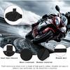 2PCS Motorcycle Shift Pad, Anti-Slip Rubber Protective Motorcycle Boot Cover, Adjustable Motorbike Shoe Boot Protector (2 PCS)