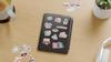 Clear Fabric Back Cover for Kindle Paperwhite 12th Generation and Kindle Colorsoft (Black)